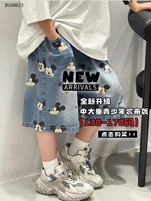 SHORT JEAN MICKEY - sỉ 180k