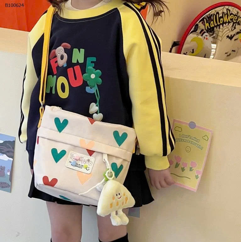 TÚI XÔ ĐEO CHÉO HỌA TIẾT BG- sỉ 110k