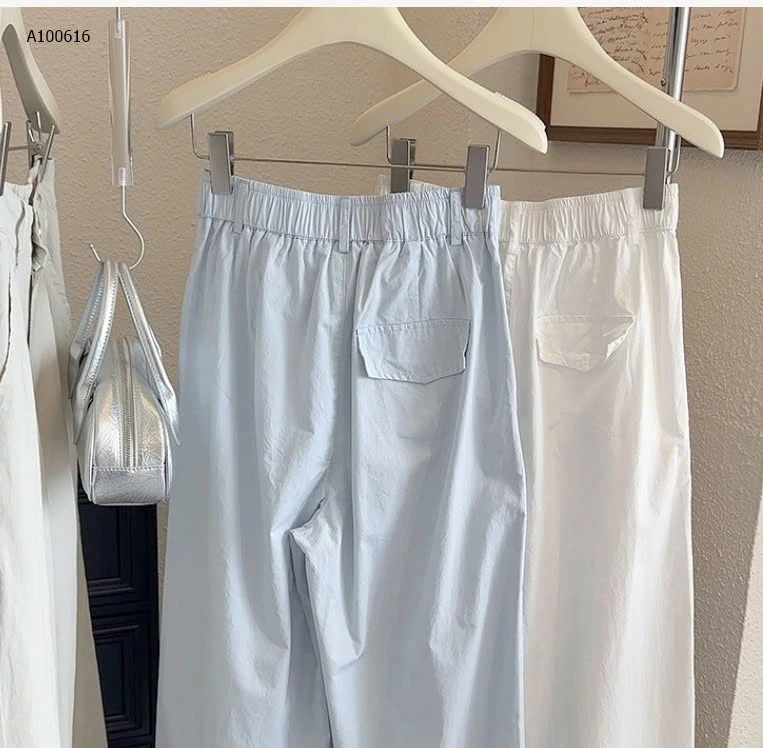 QUẦN BAGGY SUÔNG GẤP GẤU ANNA- sỉ 200k