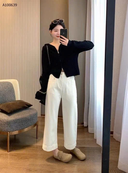 QUẦN JEAN ỐNG ĐỨNG NỮ - sỉ 155k