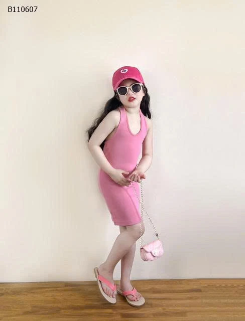  VÁY CỔ YẾM HỞ LƯNG CHO BÉ-Sỉ 119k