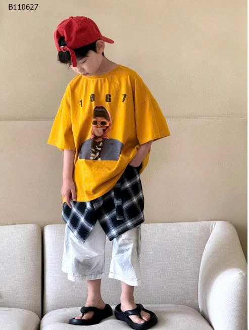 BST ÁO PHÔNG BÉ TRAI ZHILI - sỉ 126k