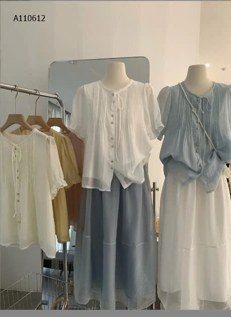 ÁO SƠ MI BABYDOLL NỮ - sỉ 163k