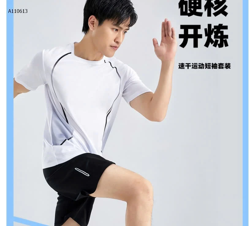  BỘ THỂ THAO CỘC TAY NAM-Sỉ 117k