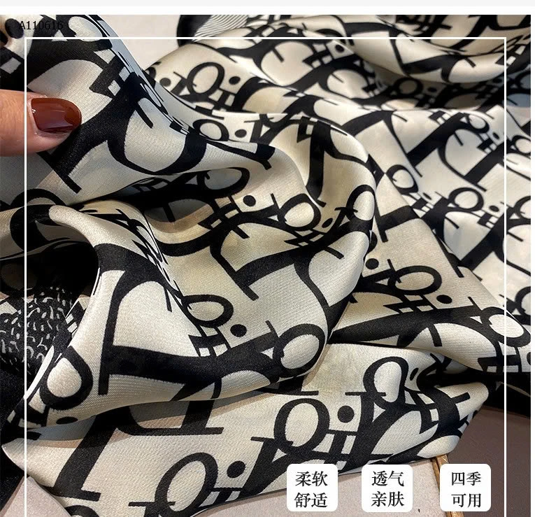 KHĂN LỤA HOẠ TIẾT CHO NỮ - sỉ 60k