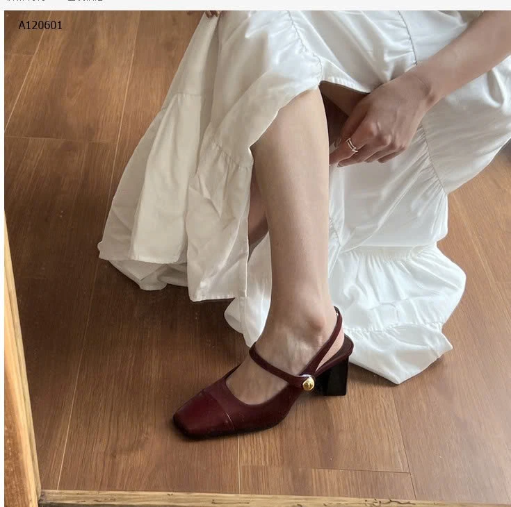 GIÀY CAO GÓT MŨI VUÔNG - sỉ 193k