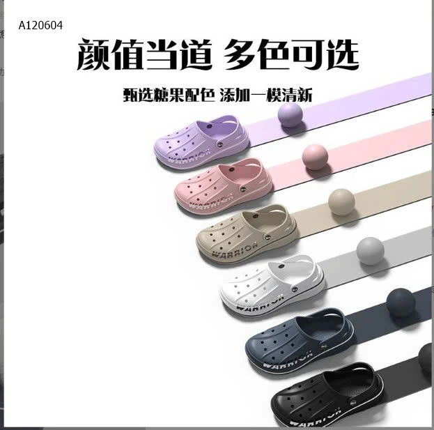 SỤC CROCS NAM NỮ WARRIOR- sỉ 149k