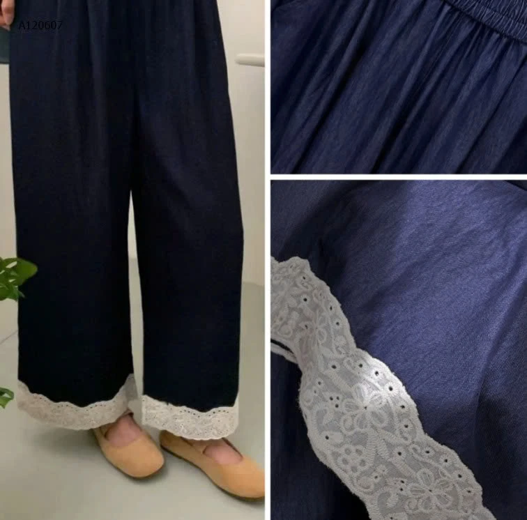 QUẦN ỐNG RỘNG CẠP CHUN ANNA -sỉ 190k