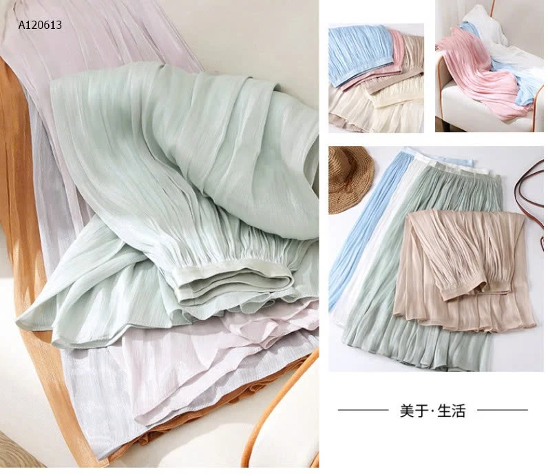 CHÂN VÁY LỤA MỀM TIỂU THƯ- sỉ 130k
