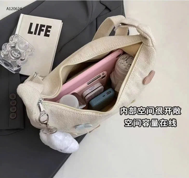 TÚI VẢI ĐEO CHÉO  -sỉ 77k