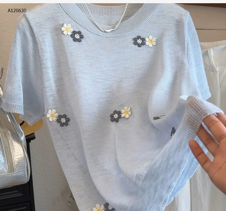 ÁO THUN HỌA TIẾT HOA CHO NỮ - sỉ 150k