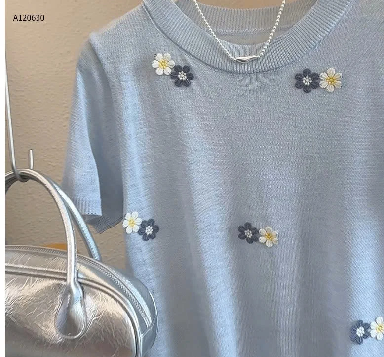 ÁO THUN HỌA TIẾT HOA CHO NỮ - sỉ 150k