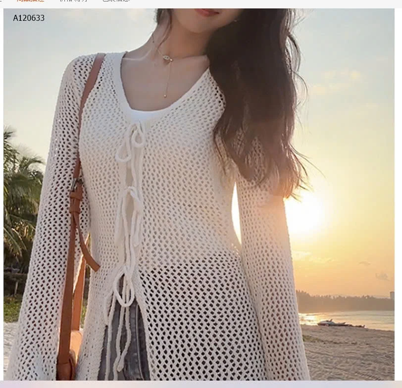 ÁO LƯỚI ĐI BIỂN CHO NỮ  - sỉ 102k