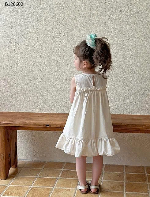 Váy thô họa tiết đáng yêu bé gái-Sỉ 130k