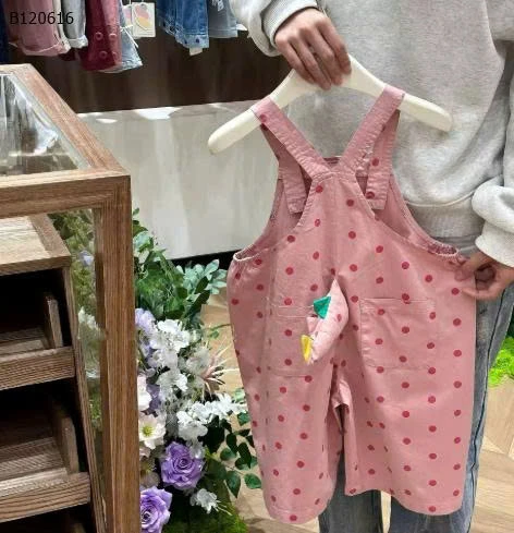 QUẦN YẾM HỒNG CHẤM BI CHO BÉ-Sỉ 178k