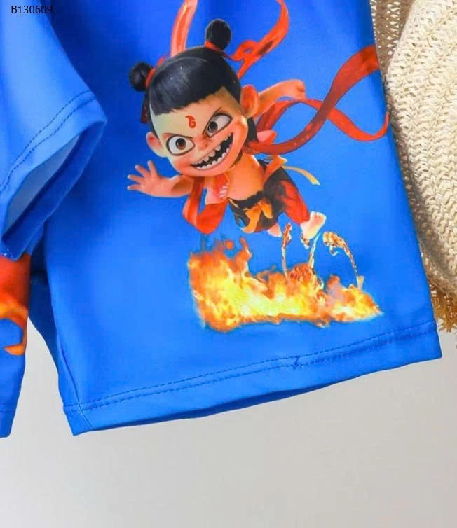 BỘ BƠI KÈM MŨ CHO BÉ TRAI Sỉ 83k