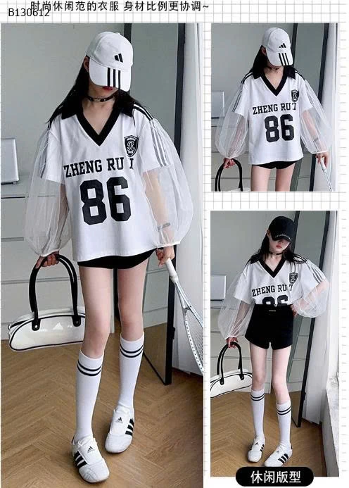 SET ÁO CỔ V MIX QUẦN SHORT-Sỉ  giá  áo: 169k / quần: 134k 