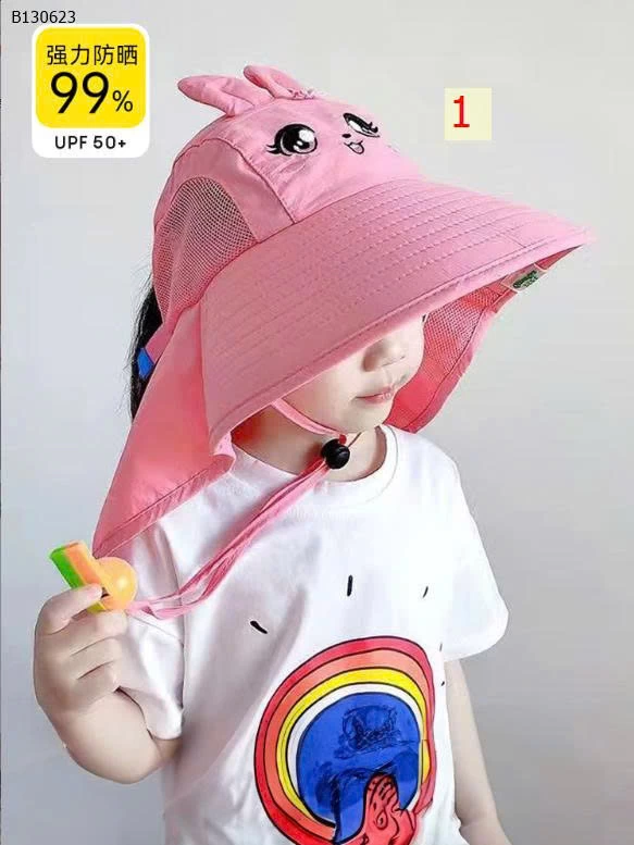 MŨ CHỐNG NẮNG RỘNG VÀNH CHO bé -Sỉ 47k