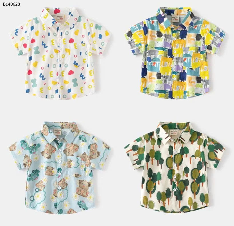 BST ÁO SƠ MI HỌA TIẾT WAPYPY   - sỉ 98k