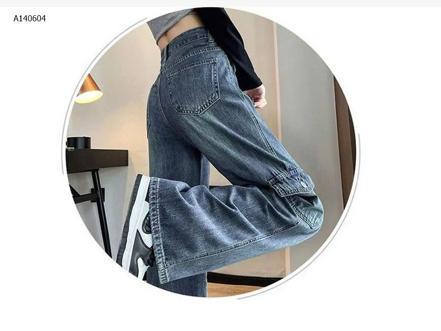 QUẦN JEAN SUÔNG TÚI HỘP - sỉ 175k