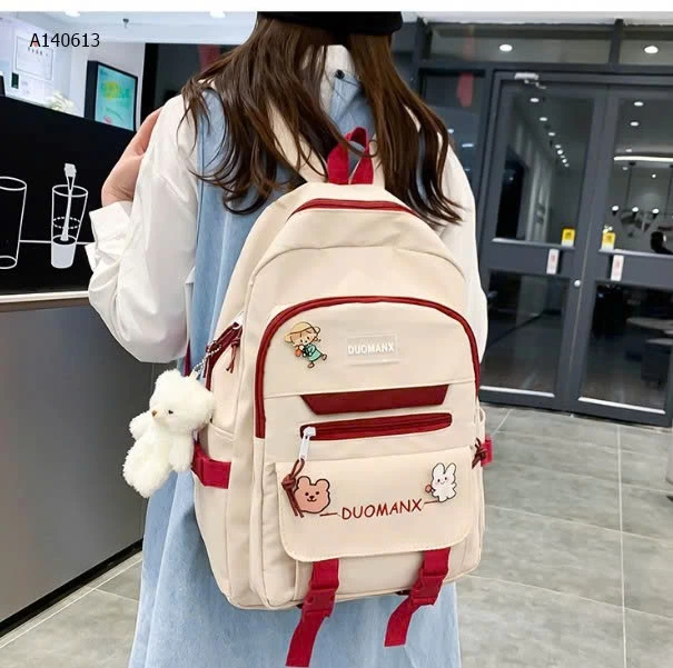 balo học Kèm móc khoá gấu hoặc vịt - sỉ 122k