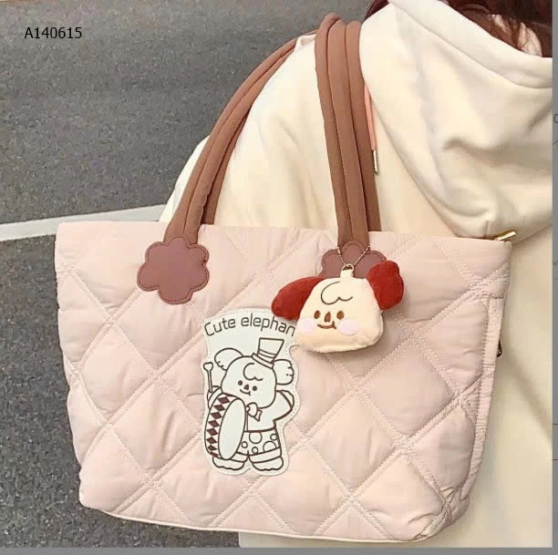 TÚI TOTE QUẢ TRÁM HỒNG  - sỉ 127k