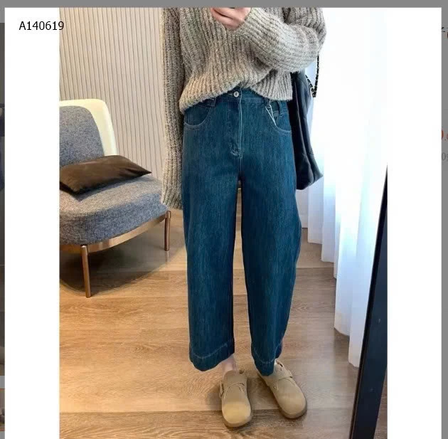 QUẦN JEAN ỐNG ĐỨNG NỮ   - sỉ 162k