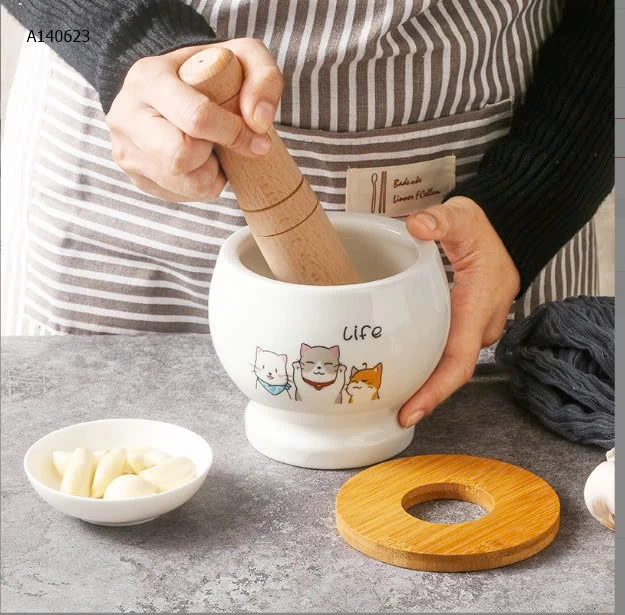 Set chày cối sứ - sỉ 96k