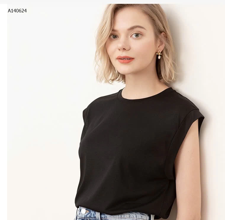 ÁO NỮ CANVAUS TAY HẾN - sỉ 138k