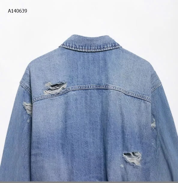 ÁO KHOÁC JEAN RÁCH KASLEAD NỮ - sỉ 299k