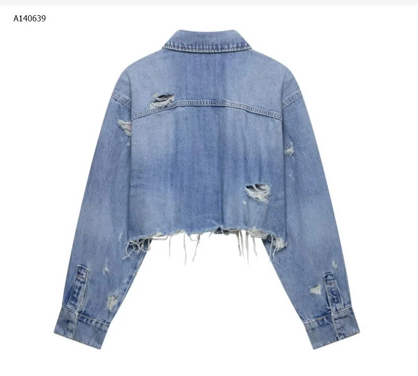 ÁO KHOÁC JEAN RÁCH KASLEAD NỮ - sỉ 299k