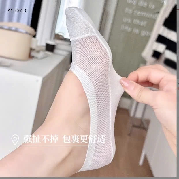 SET 6 ĐÔI TẤT LƯỜI THOÁNG KHÍ CHO MÙA HÈ  - sỉ 70k/set 6c mix