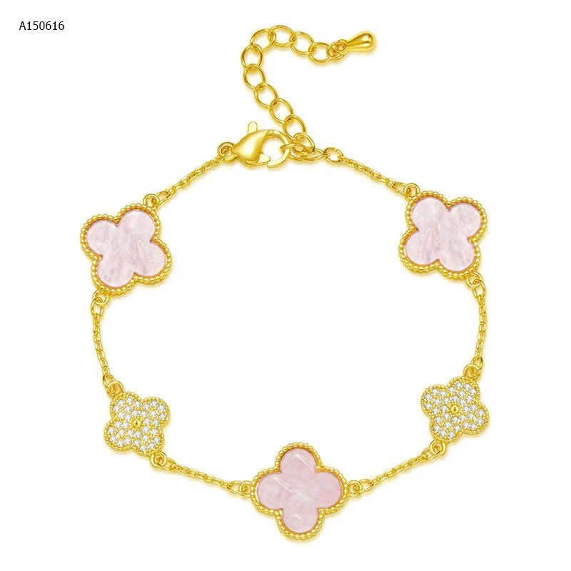 VÒNG TAY CỎ BỐN LÁ AGOVSKI-Sỉ 128k