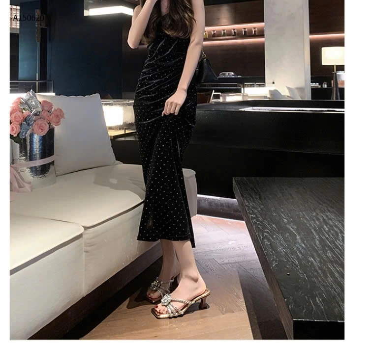 GUỐC CAO GÓT HOA ĐÍNH ĐÁ-Sỉ 188k 