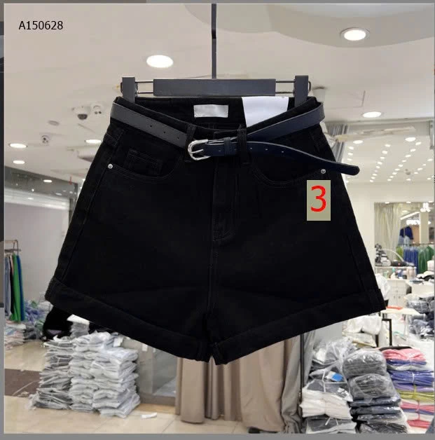 SHORT JEANS CẠP CAO -Sỉ 98k