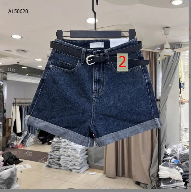 SHORT JEANS CẠP CAO -Sỉ 98k
