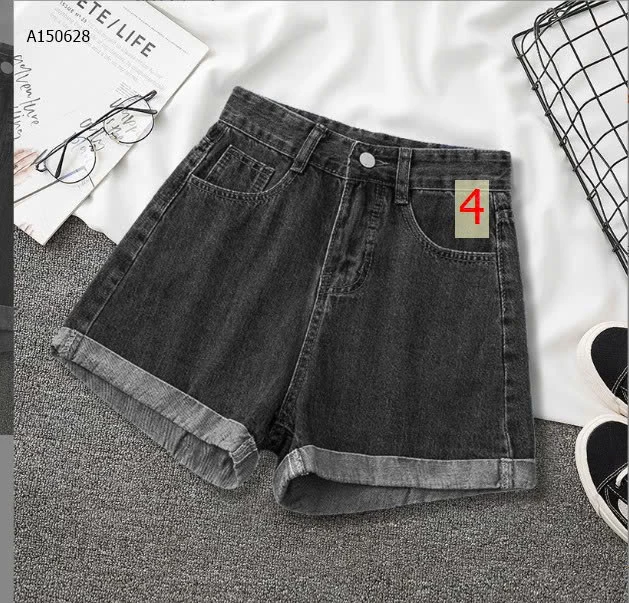 SHORT JEANS CẠP CAO -Sỉ 98k