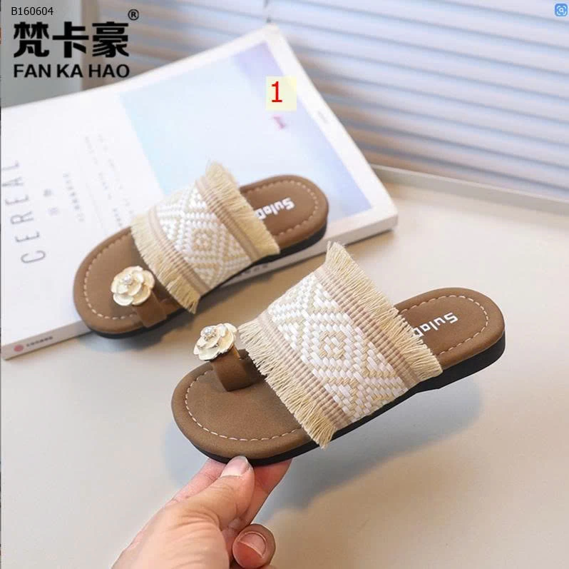 DÉP QUAI DỆT XỎ NGÓN - Sỉ giá  sz 23-28: 106k  sz 29-34: 123k 