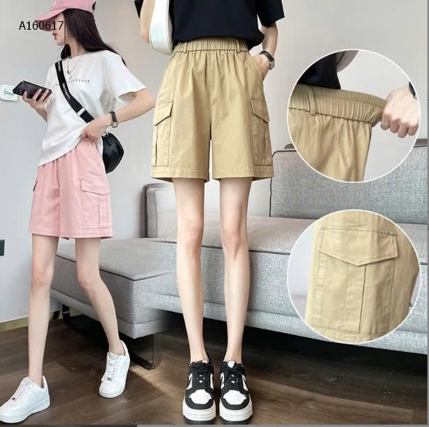 QUẦN SHORT TÚI HỘP CHO NỮ  - sỉ 115k