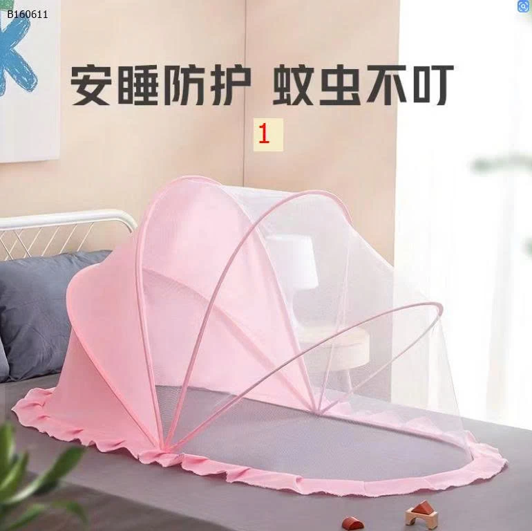  MÀN CHỐNG MUỖI GẤP GỌN CHO BÉ-Sỉ 72k