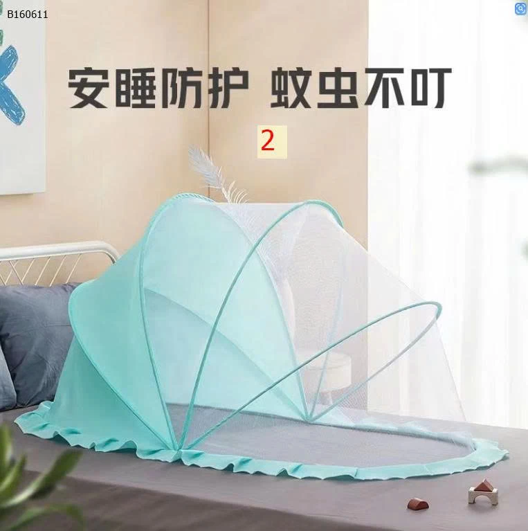  MÀN CHỐNG MUỖI GẤP GỌN CHO BÉ-Sỉ 72k