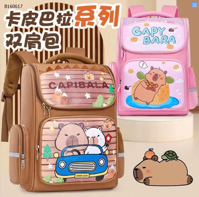  BALO CAPPYBARA CHO BÉ ĐI HỌC-Sỉ 129k