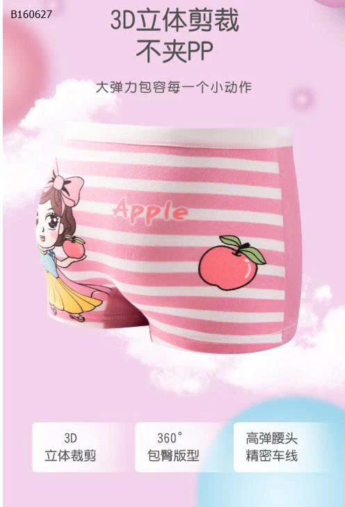 SET 4 QUẦN CHIP CHO BÉ GÁI  - Sỉ 60k/1 set 4chiec 