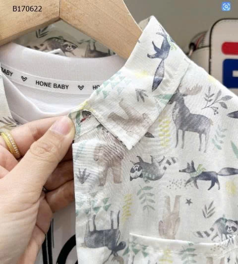 ÁO SƠ MI KACADY BÉ TRAI -sỉ 105k