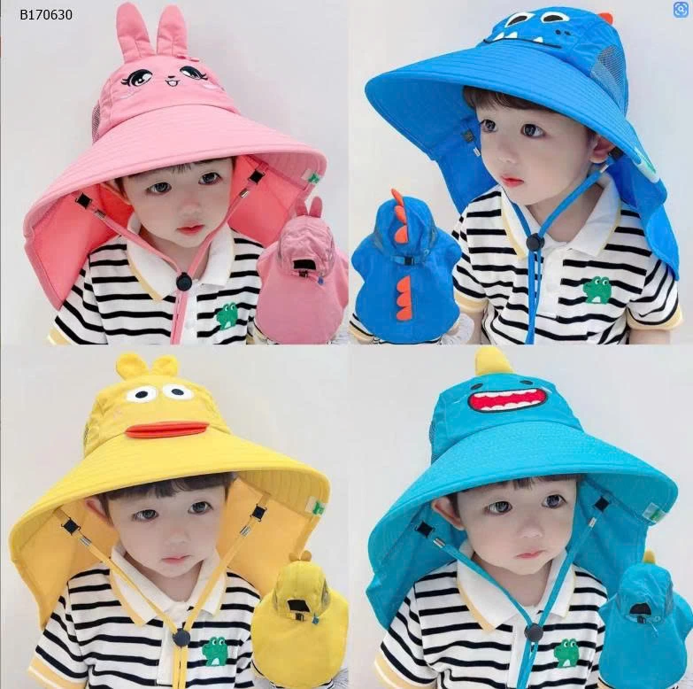 MŨ CHỐNG NẮNG RỘNG VÀNH CHO BÉ -sỉ 58k