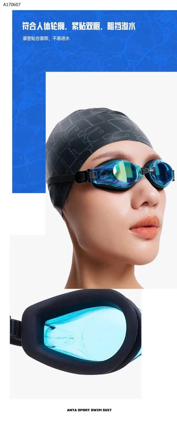 Kính bơi #ANTA tráng gương CHÍNH HÃNG-sỉ 80k