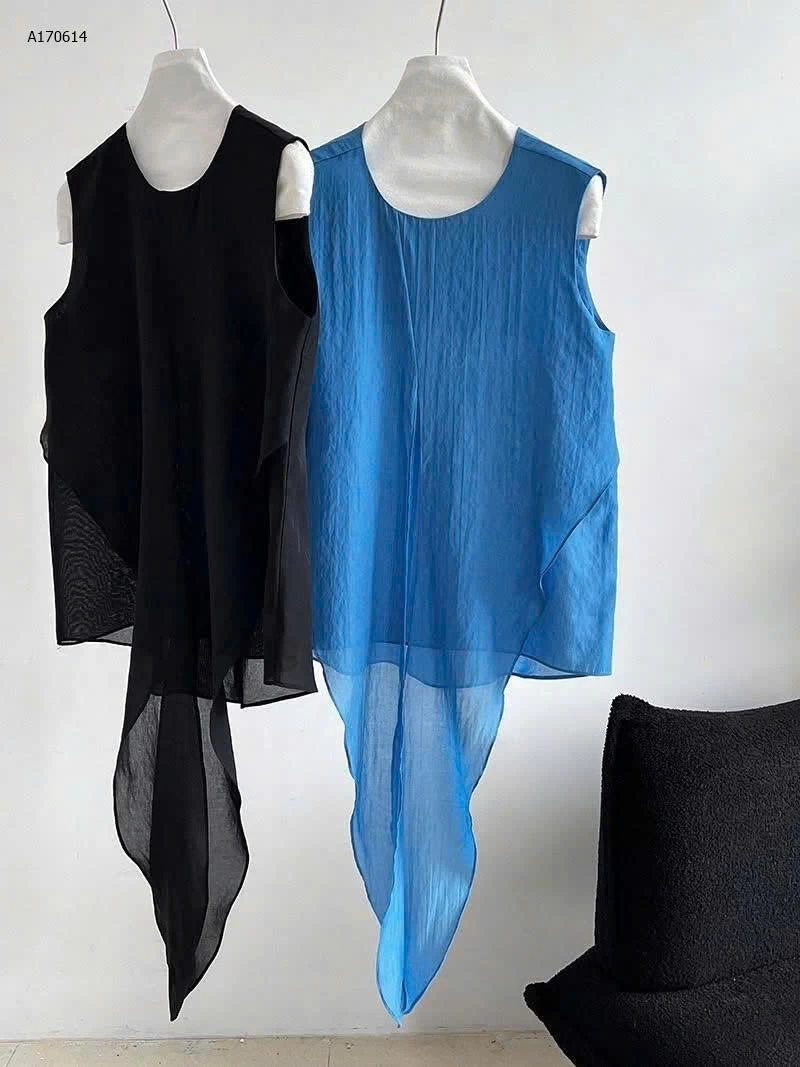ÁO TƠ SÁT NÁCH BUỘC VẠT CÁCH ĐIỆU-Sỉ 289k