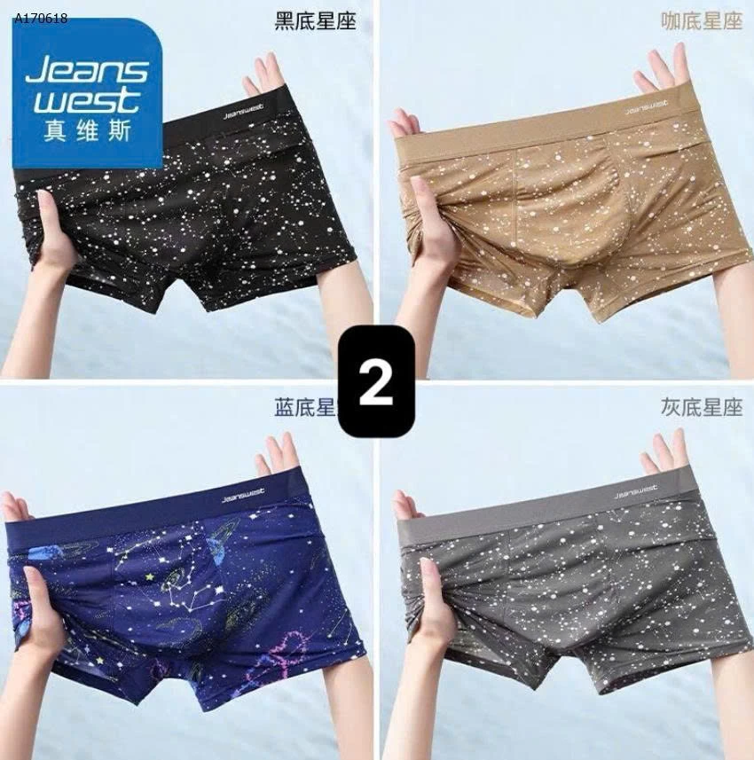 SET 4C QUẦN SỊP ĐÙI JEANSWEST NAM-sỉ 137k/set 4c 