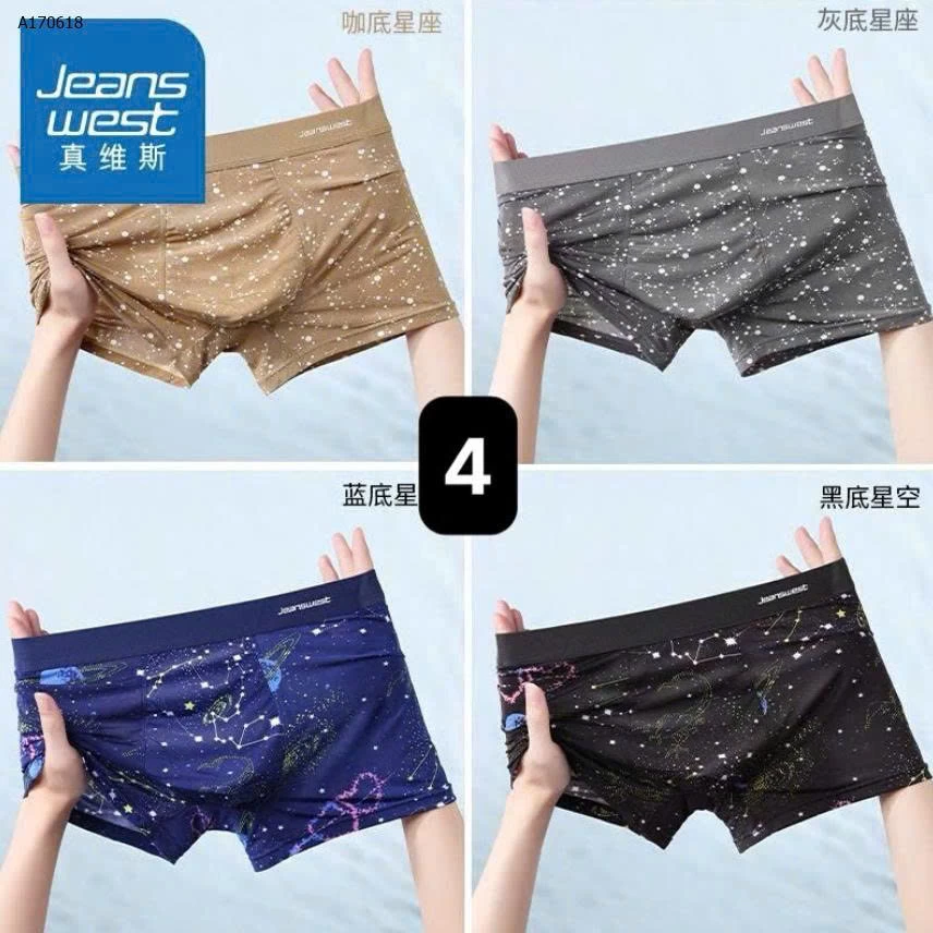 SET 4C QUẦN SỊP ĐÙI JEANSWEST NAM-sỉ 137k/set 4c 