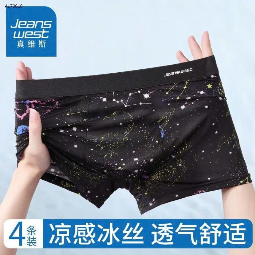 SET 4C QUẦN SỊP ĐÙI JEANSWEST NAM-sỉ 137k/set 4c 